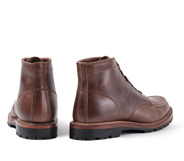 JOHN LOFGREN - Chapman Boots in Horween CXL Choco-6