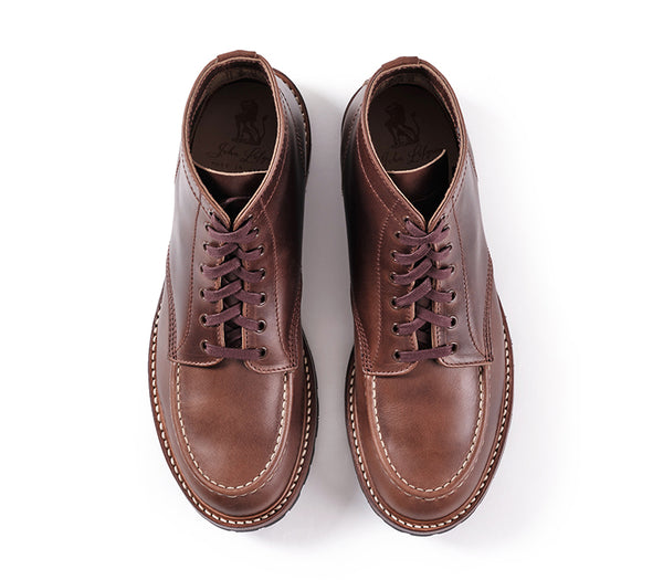 JOHN LOFGREN - Chapman Boots in Horween CXL Choco-5