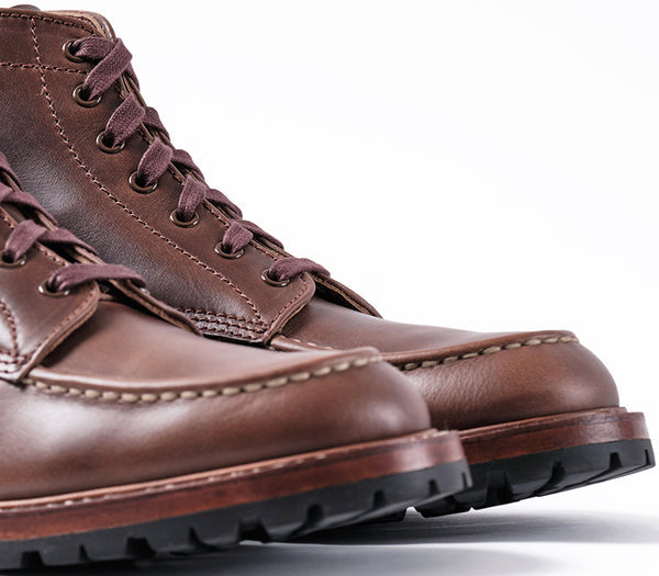 JOHN LOFGREN - Chapman Boots in Horween CXL Choco-7