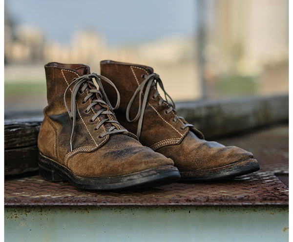 JOHN LOFGREN - M-43 Service Boots in Horween CXL Natural-7